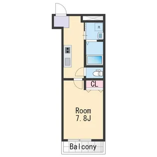 フジパレス和歌山駅東Ⅱ番館【3階】の間取り