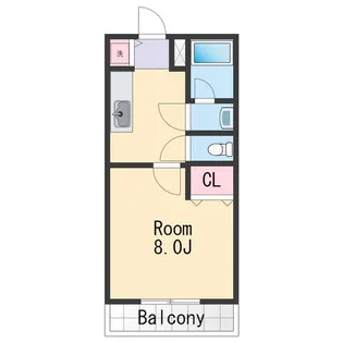 T・Hパレス今福【2階】の間取り