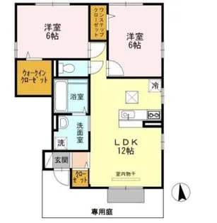 コニファー【1階】の間取り