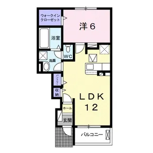 ルフナ Ⅱ【1階】の間取り