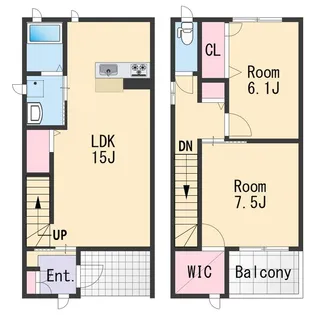 シャーメゾンロイヤルヒルズⅣ【2階】の間取り