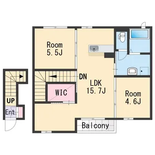 シャーメゾン縁【2階】の間取り