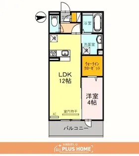 グランディールⅡ【1階】の間取り
