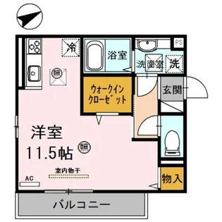D−room出島【1階】の間取り