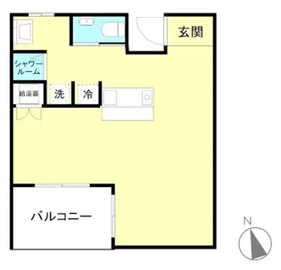 友田町ビルヂング【4階】の間取り