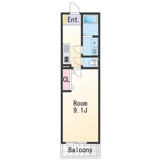 グランパシフィック和歌浦東innovation【1階】の間取り