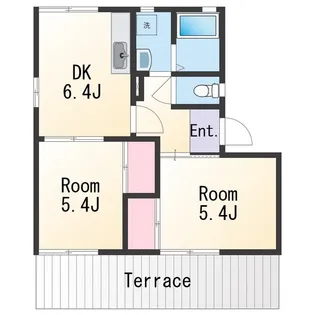 フォーブル木ノ本【2階】の間取り