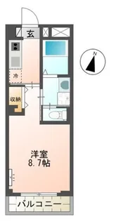 アルヴィータ・F【2階】の間取り