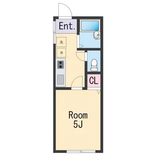 TJ北中島B【1階】の間取り