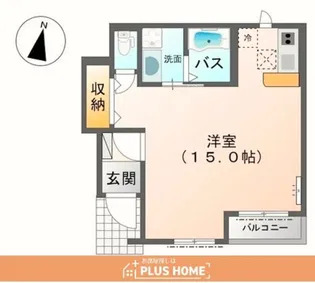ブルーマリンK【1階】の間取り