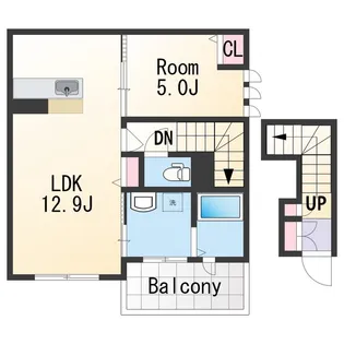 シャーメゾン堀止【2階】の間取り