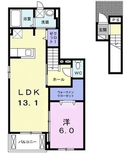 GRAND HILLS【2階】の間取り