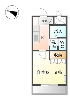 ポートM【2階】の間取り