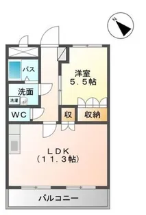 レジデンス21【2階】の間取り