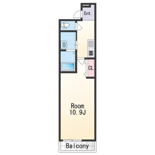 フジパレス黒田V番館【3階】の間取り