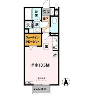 HOLLi【2階】の間取り