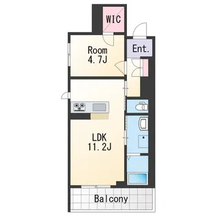 べレオ小松原【2階】の間取り