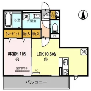 Luxe Labague【3階】の間取り