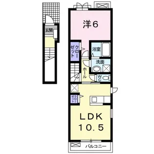 ブリランテ【2階】の間取り