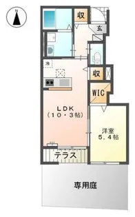 felice【1階】の間取り