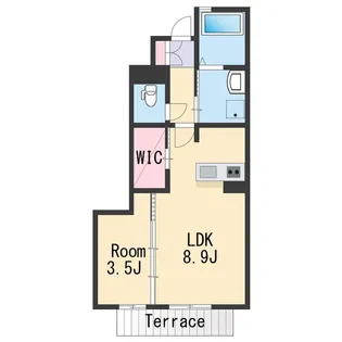 シャーメゾン77【1階】の間取り