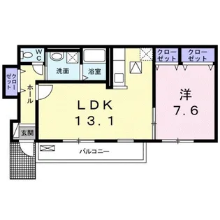 ヴェルデ・K Ⅰ【1階】の間取り