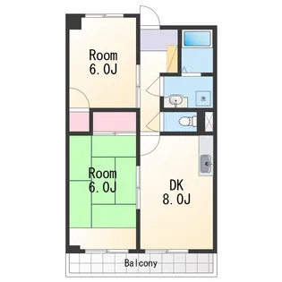 ルミエール参番館【3階】の間取り