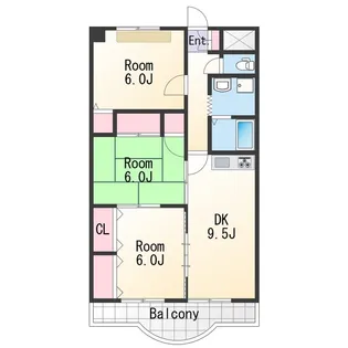 セピアコートⅠ【3階】の間取り