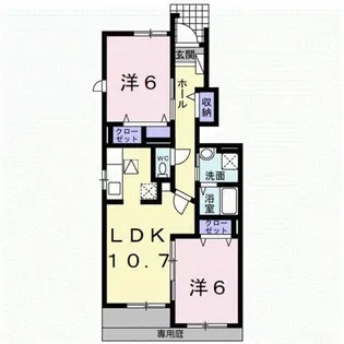エテルノ・カーサ【1階】の間取り