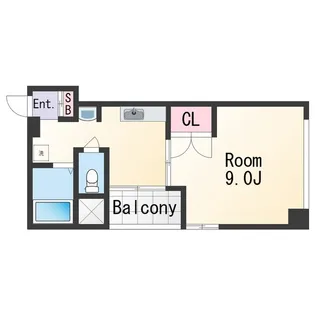 ヤマイチプラザ吹上【4階】の間取り