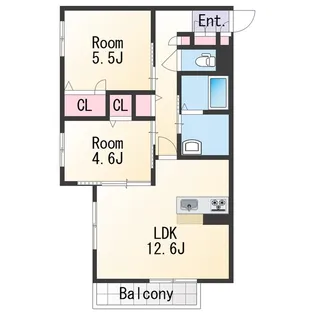 シャーメゾン秋月の杜【1階】の間取り