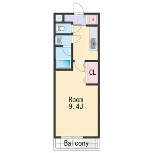 フジパレス リベーラ今福【2階】の間取り