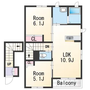 シャーメゾンi【2階】の間取り