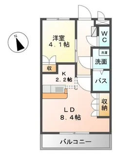 エルアール26【1階】の間取り