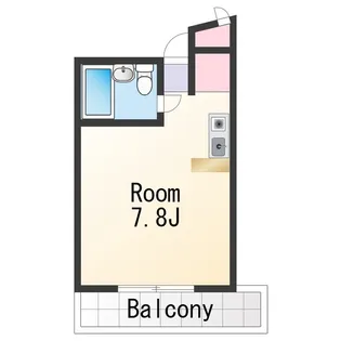 サンコープラザ南出島【2階】の間取り
