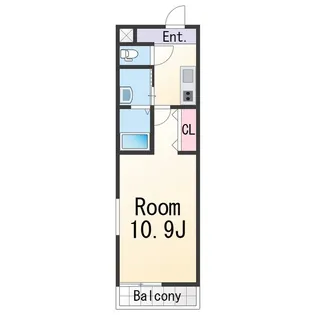 フジパレス黒田V番館【1階】の間取り