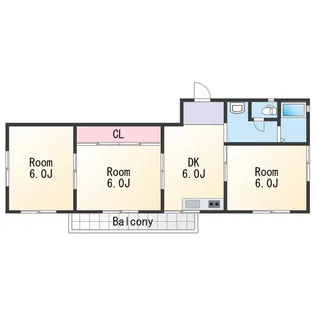 グランシエル秋月【1階】の間取り