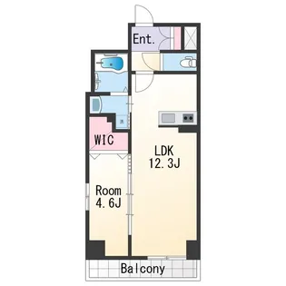NEXTAGE吉田【7階】の間取り