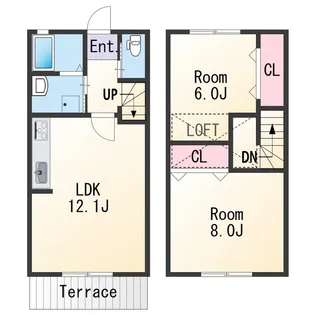 カーサミタニ【1階】の間取り
