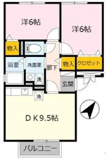 J−ロイネット【3階】の間取り