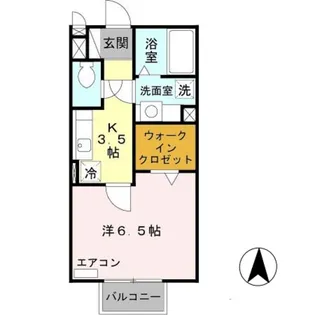 リーフ グリーン【2階】の間取り