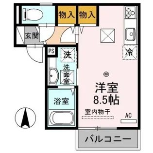 D−room塩屋【1階】の間取り