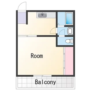 Uビル【2階】の間取り