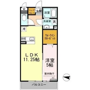 sereno 黒田【3階】の間取り