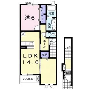 マルコ吹上【2階】の間取り