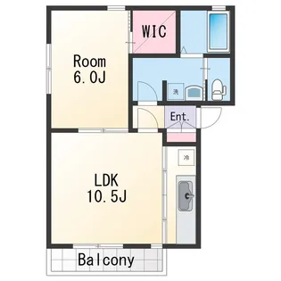 シャーメゾン小松原【1階】の間取り