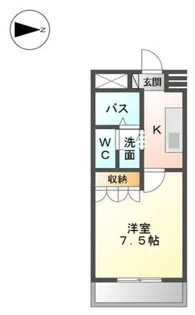 ヒールコート【2階】の間取り