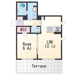 BEREO Rian【1階】の間取り