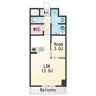 Belle Jardin【3階】の間取り