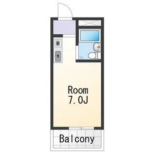 プレゼンス西高松【5階】の間取り